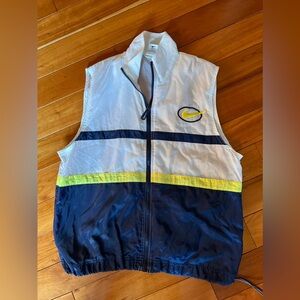 Nike zip vest vintage medium! Multicolored vibrant